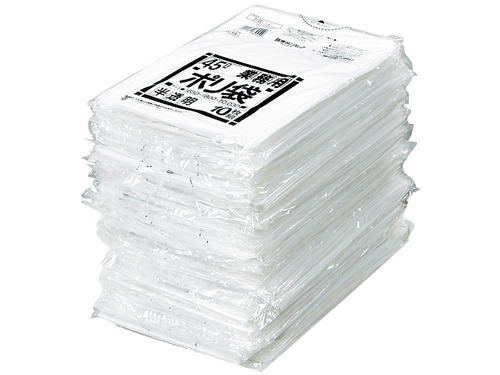 日本サニパック 業務用ポリゴミ袋 N-44 半透明 45L （10枚入×60組） | 介護用品・福祉用品のアイケアショップ