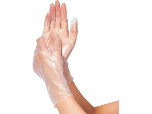 タケトラ プラスチック手袋200／200枚入×10箱 粉なしプラスチック手袋