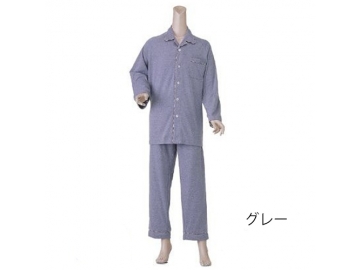 紳士用 楽らくパジャマ無地タイプ 通年用 No.47