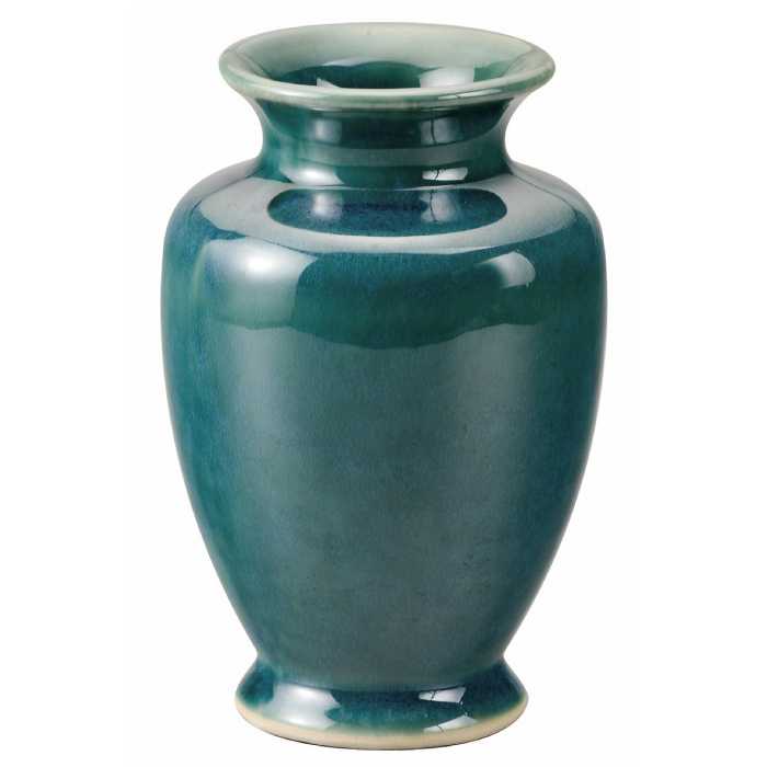 [20-112-16] 均窯 清水型花瓶*