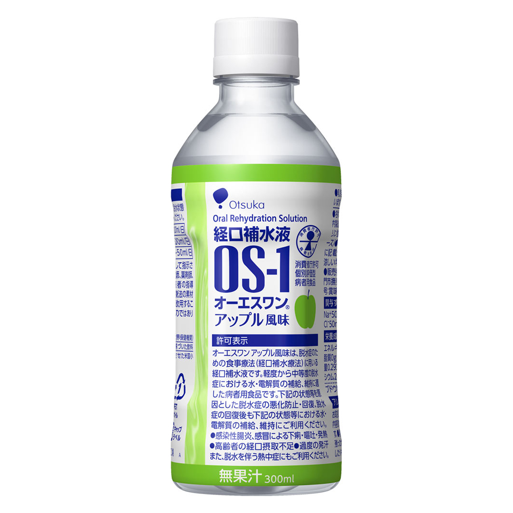 経口補水液 オーエスワン（OS-1）アップル風味／300ml×24本
