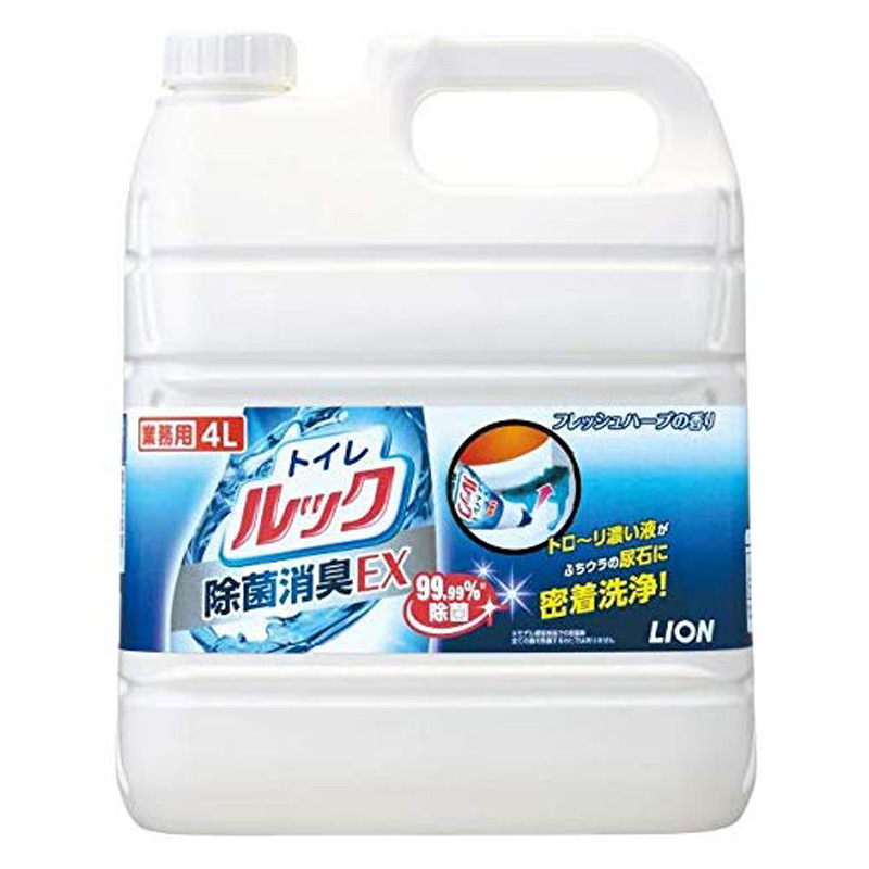 トイレルック 除菌消臭EX 4L（トイレ用洗剤）